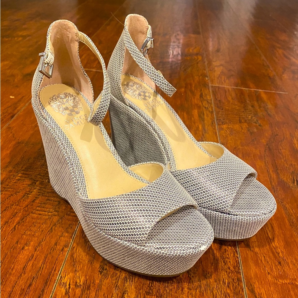Vince Camuto wedges! Never Worn!